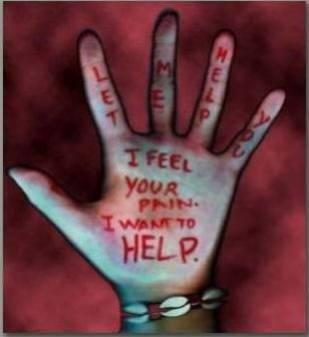 I FEEL YOUR PAIN T WANT TO HELP