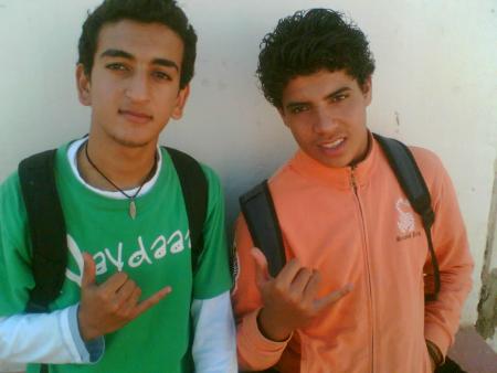 moi et samir ( un gas de mon lycée )